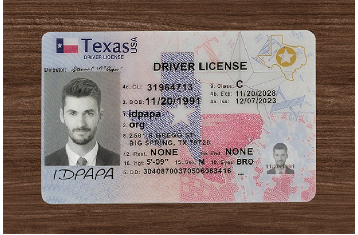 Texas Fake ID (upgrade version)
